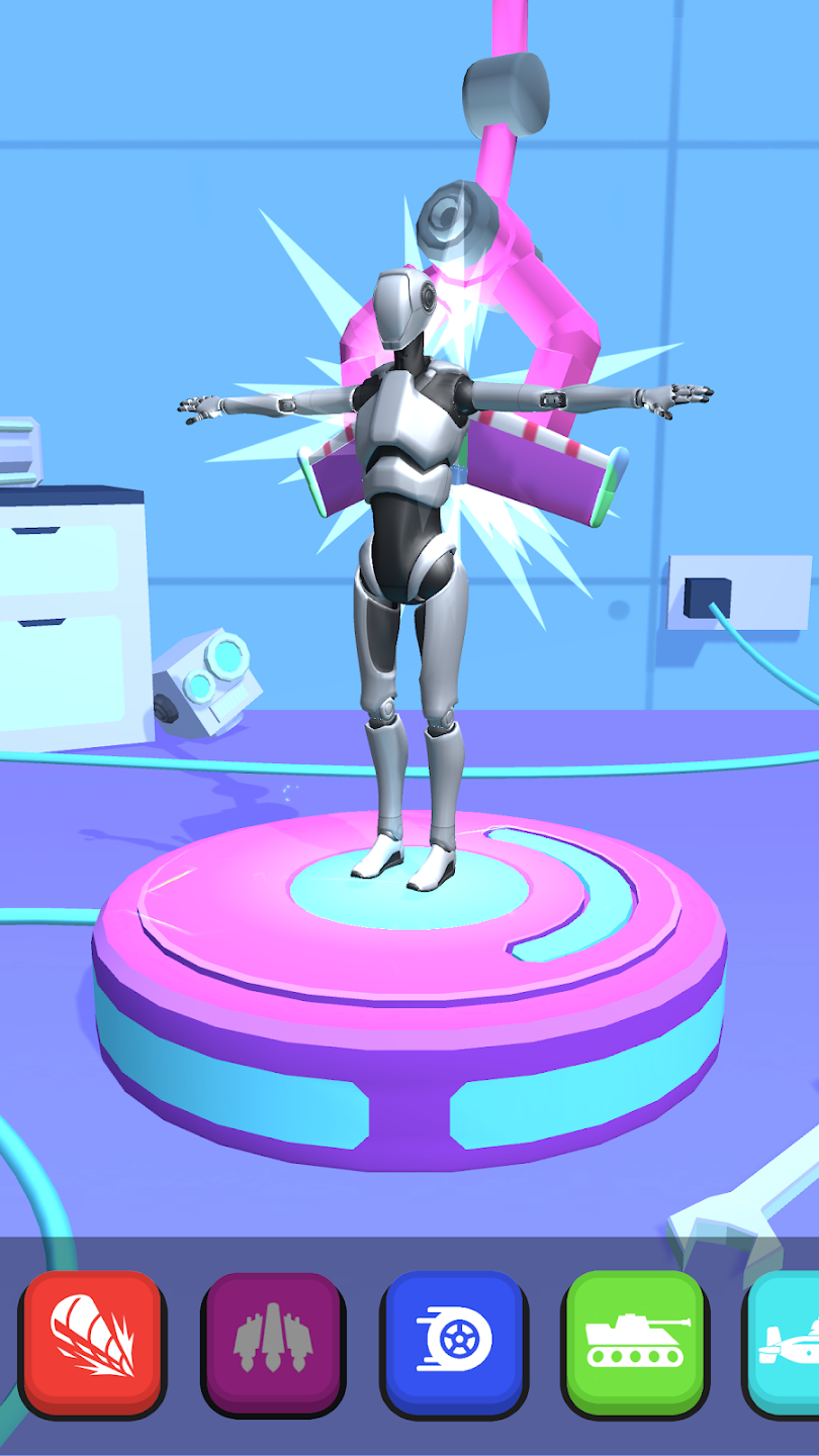 اسکرین شات 4 بازی Merge Cyborg