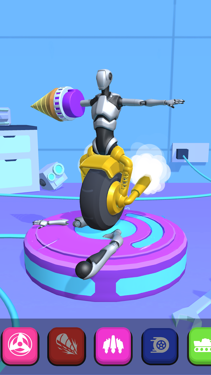 اسکرین شات 1 بازی Merge Cyborg
