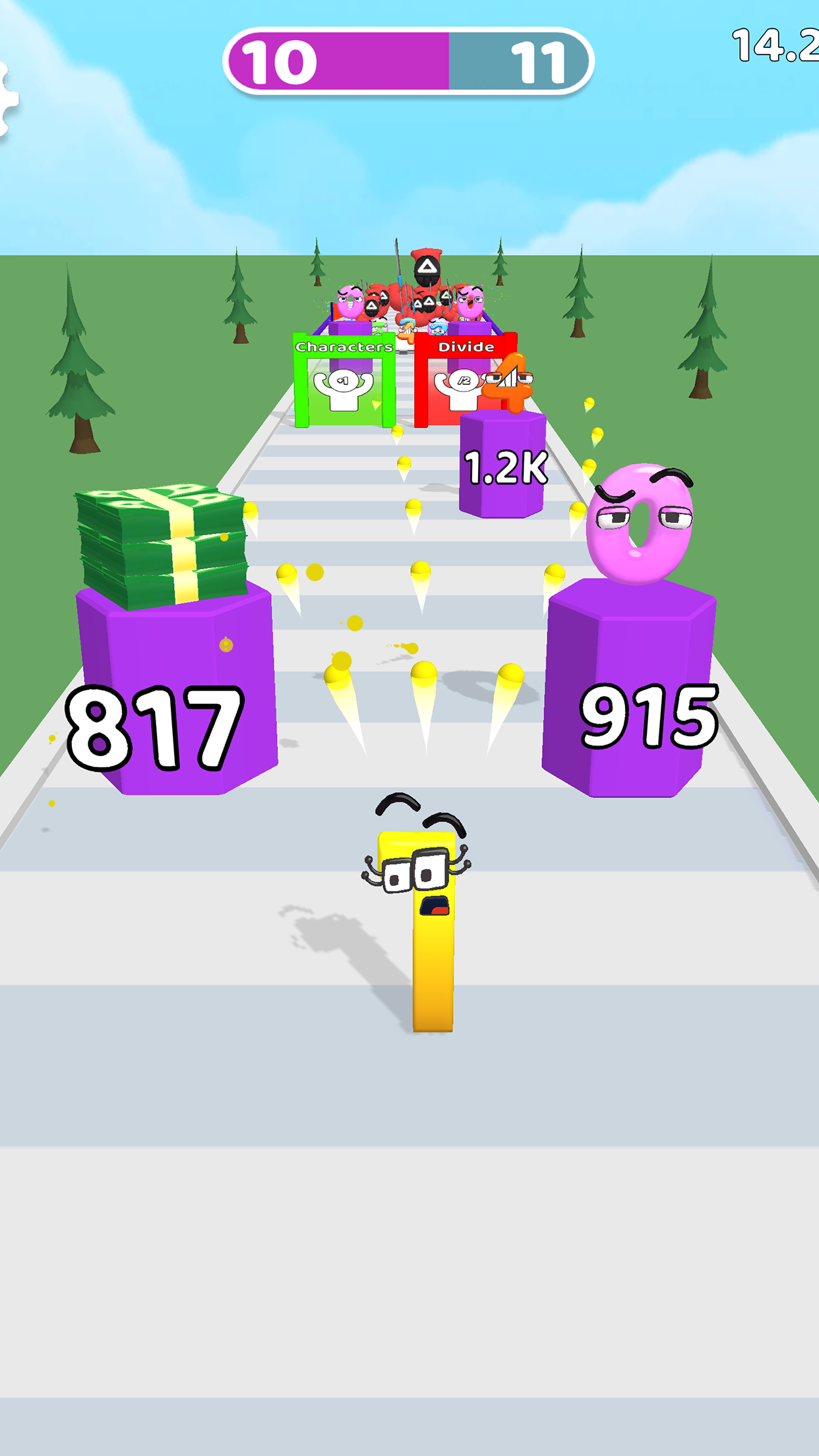 اسکرین شات 5 بازی Merge Number Run