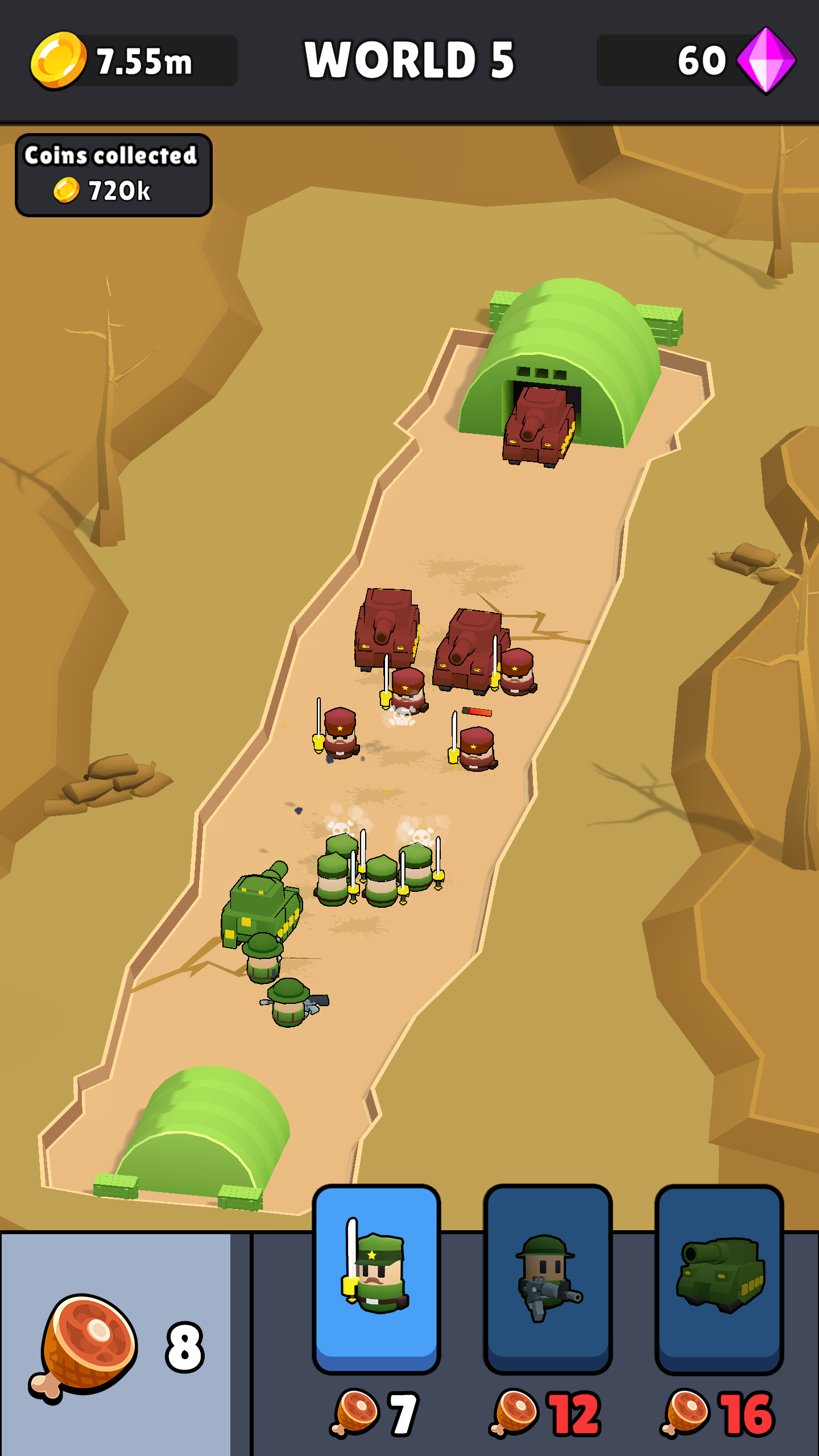 اسکرین شات 3 بازی War of Tiny Warriors