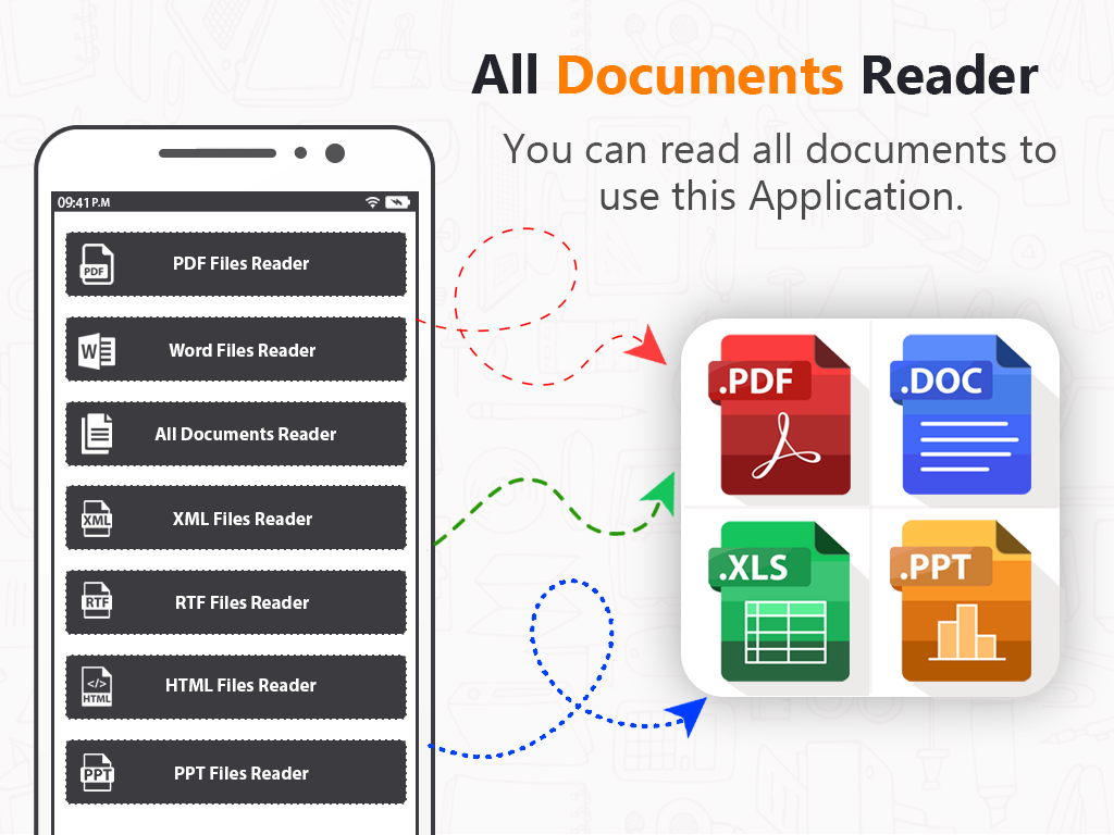 اسکرین شات 1 برنامه All Documents Reader & Viewer