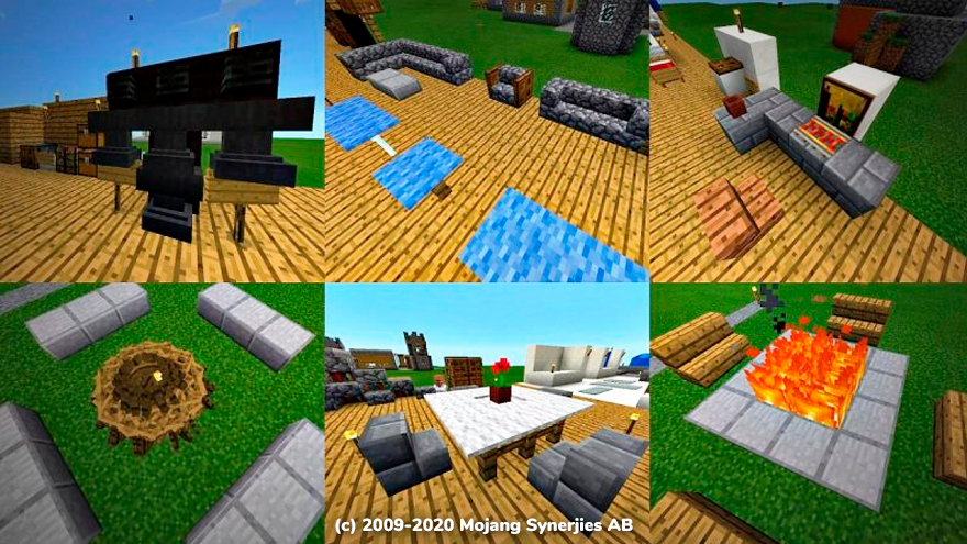 اسکرین شات 1 برنامه Furniture Mod for mcpe