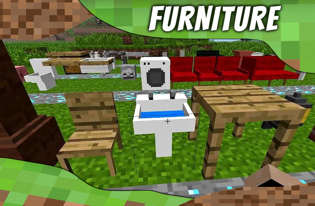 اسکرین شات 4 برنامه Furniture mods for Minecraft