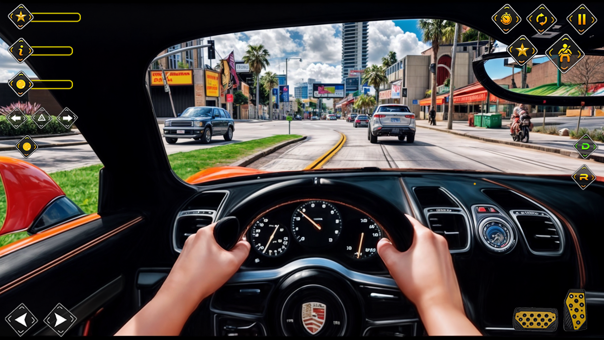 اسکرین شات 1 بازی Fury Driving School: Car Game