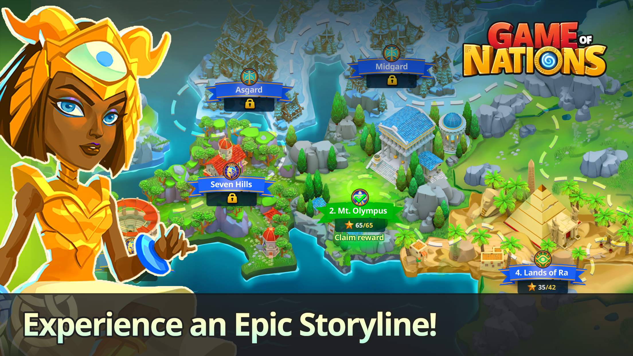 اسکرین شات 2 بازی Game of Nations: Epic Discord