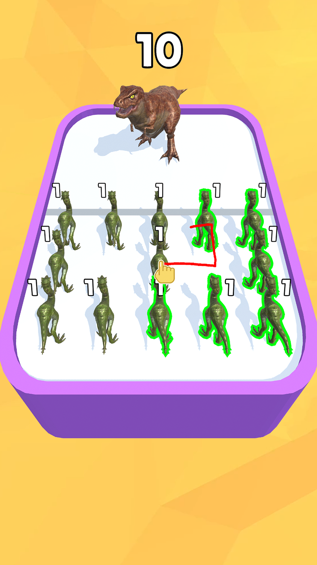 اسکرین شات 3 بازی Merge Master: Dinosaur Monster