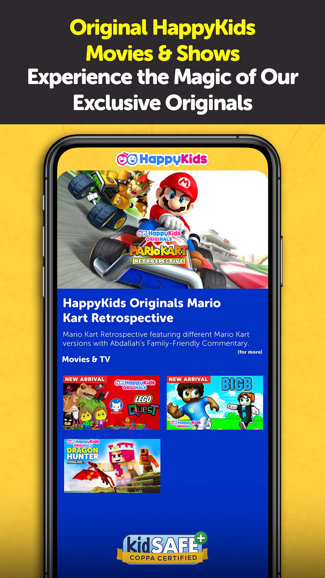 اسکرین شات 8 برنامه HappyKids - Kid-Safe Videos