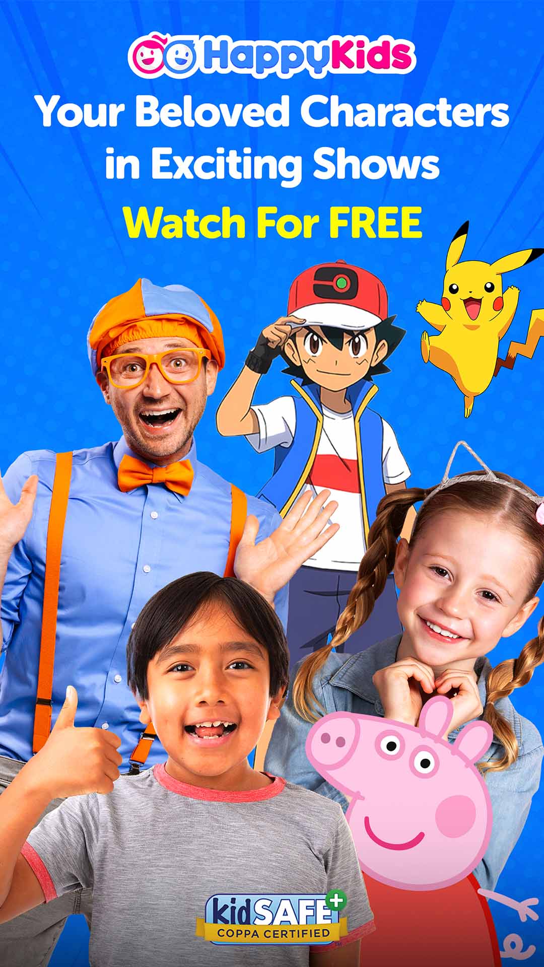 اسکرین شات 1 برنامه HappyKids - Kid-Safe Videos