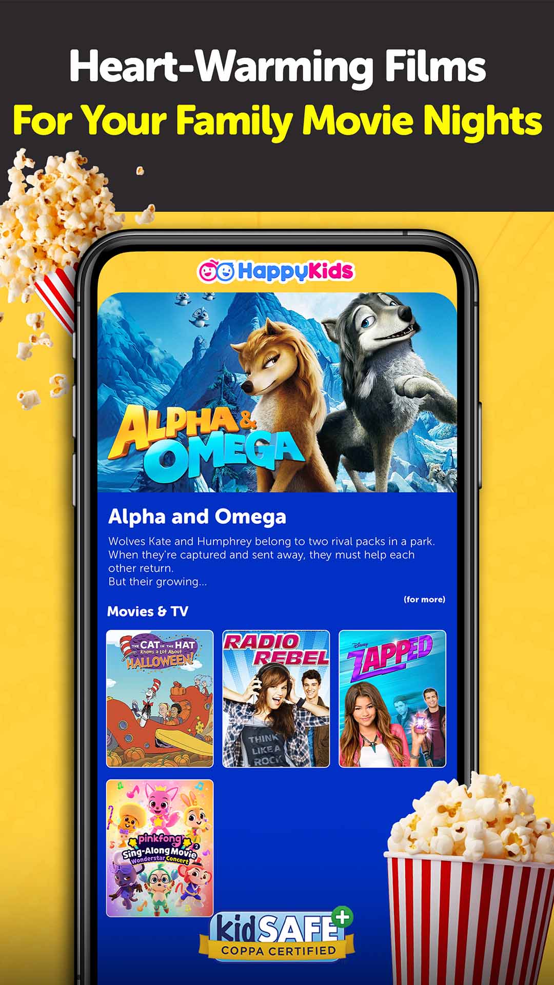 اسکرین شات 5 برنامه HappyKids - Kid-Safe Videos