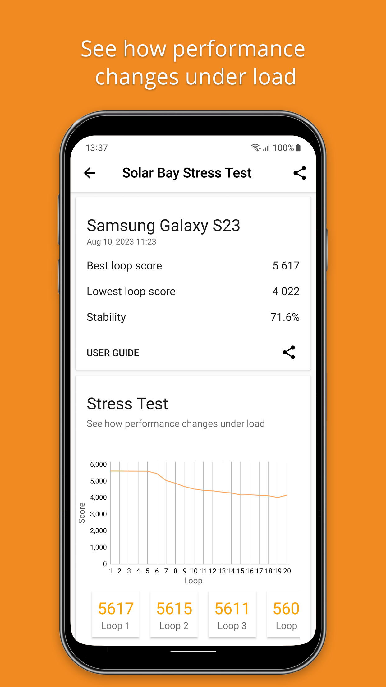 اسکرین شات 3 برنامه 3DMark — The Gamer's Benchmark