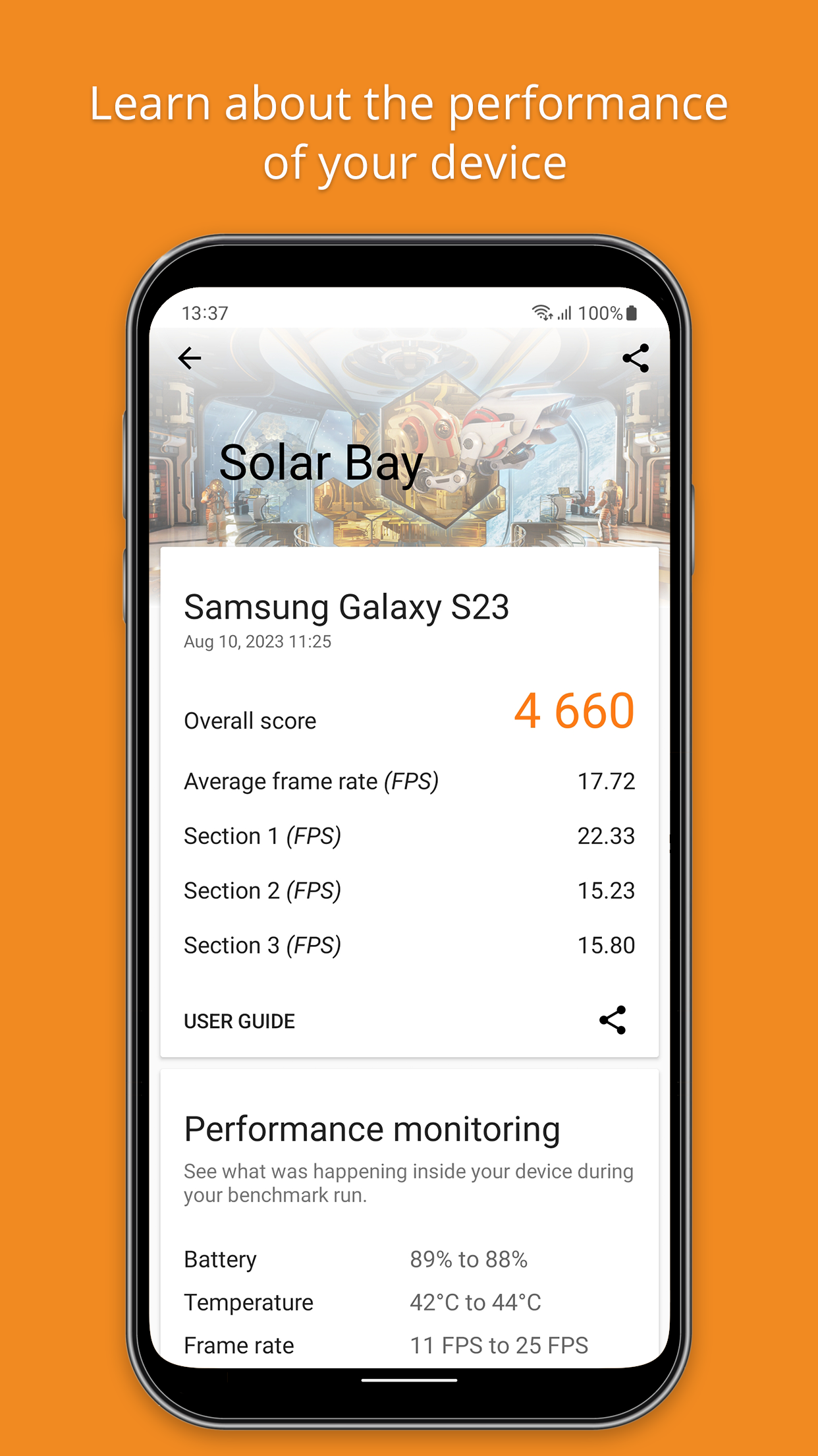 اسکرین شات 2 برنامه 3DMark — The Gamer's Benchmark