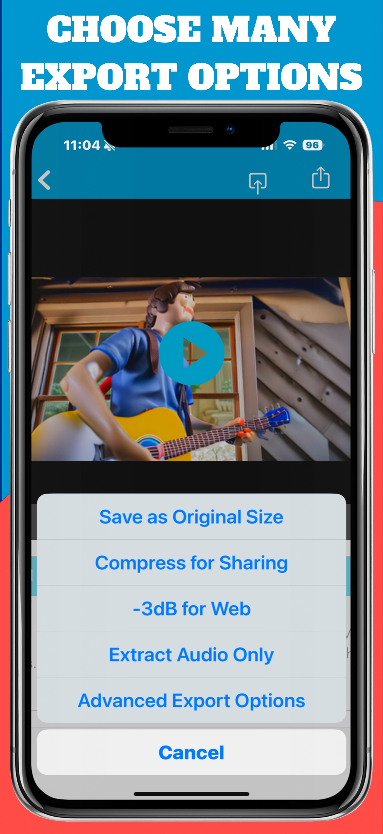 اسکرین شات 4 برنامه AudioFix: Video Volume Booster