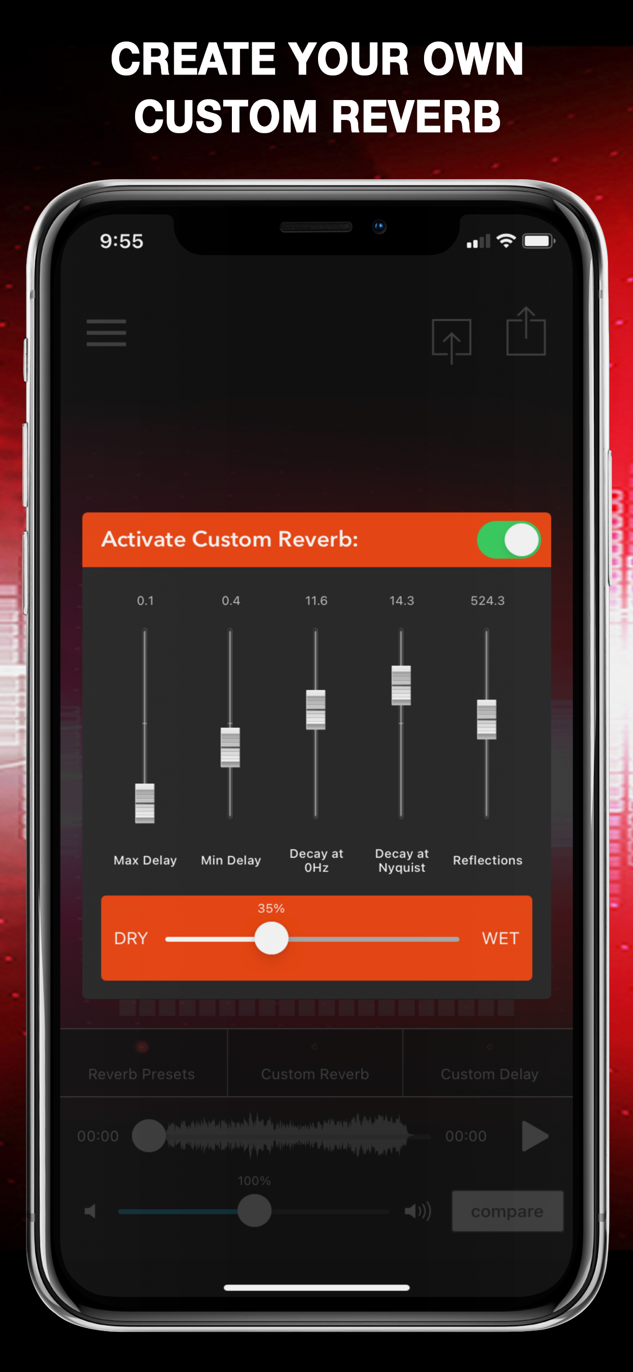 اسکرین شات 6 برنامه AudioMaster: Audio Mastering