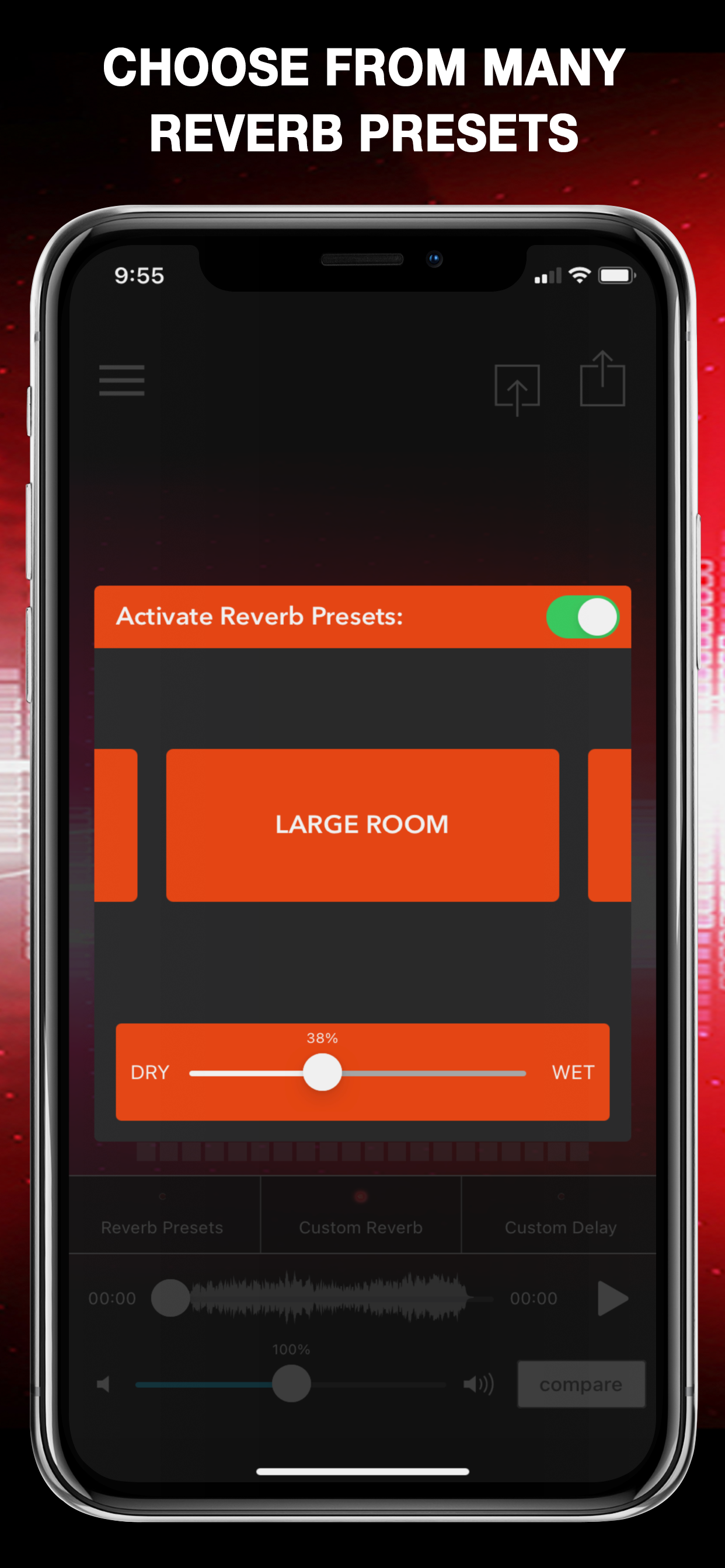 اسکرین شات 5 برنامه AudioMaster: Audio Mastering