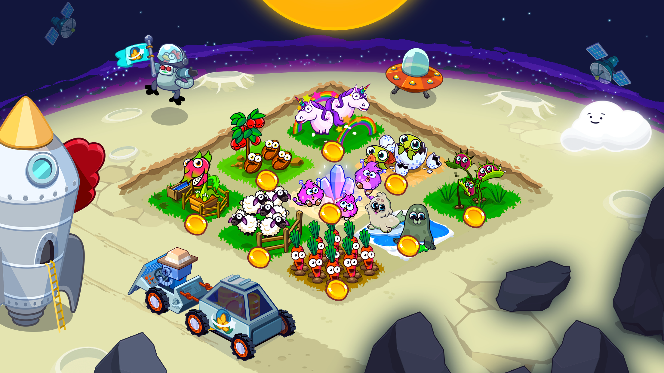 اسکرین شات 2 بازی Idle Farming Empire