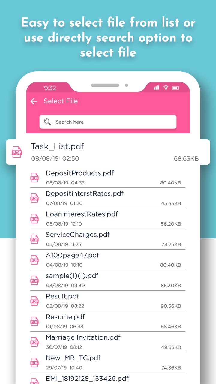 اسکرین شات 3 برنامه PDFtoIMG: PDF to JPG Converter
