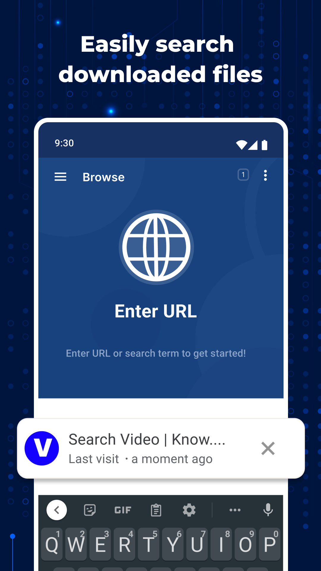 اسکرین شات 3 برنامه All File & Video Downloader