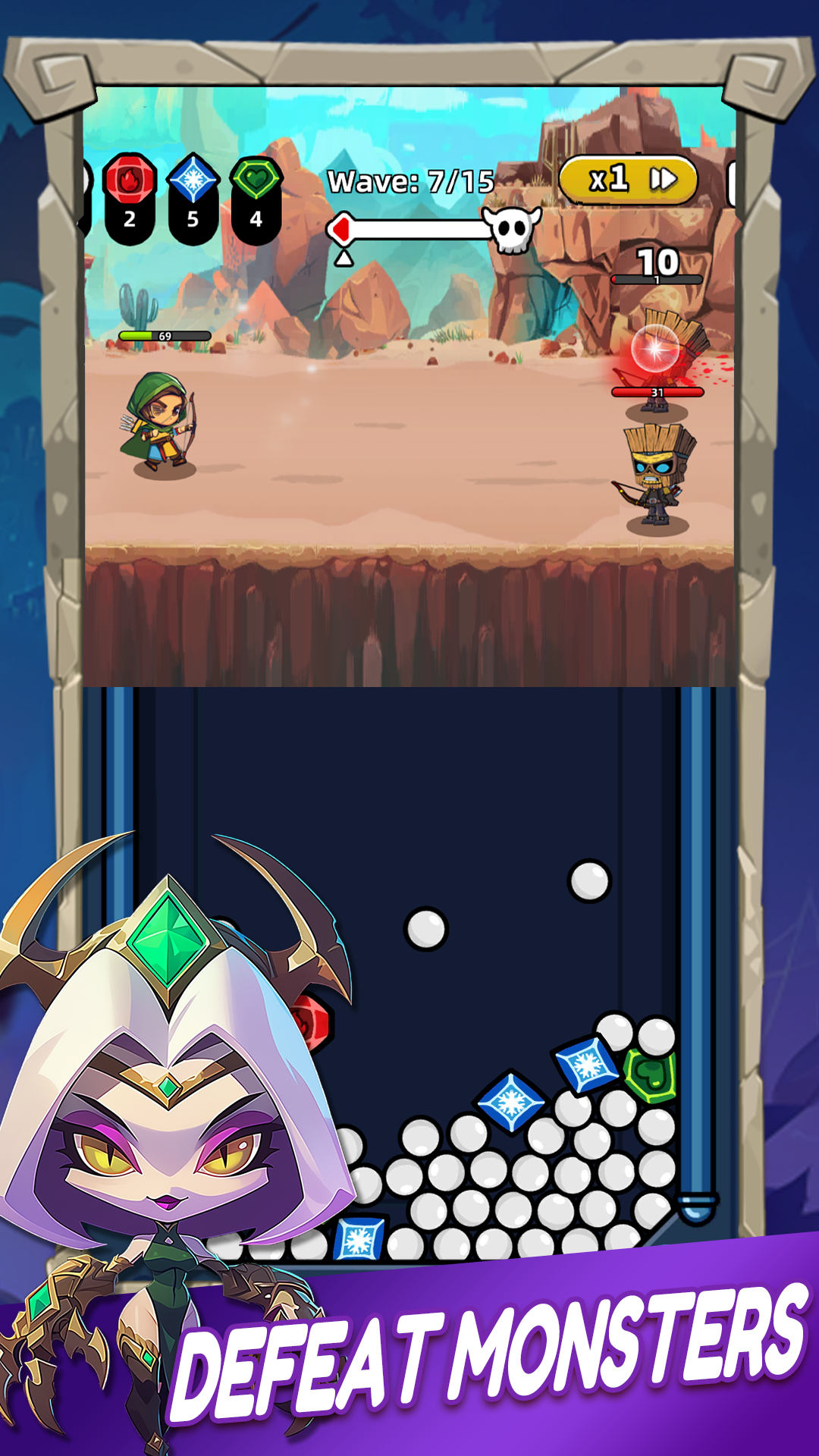 اسکرین شات 3 بازی Heroes Adventure