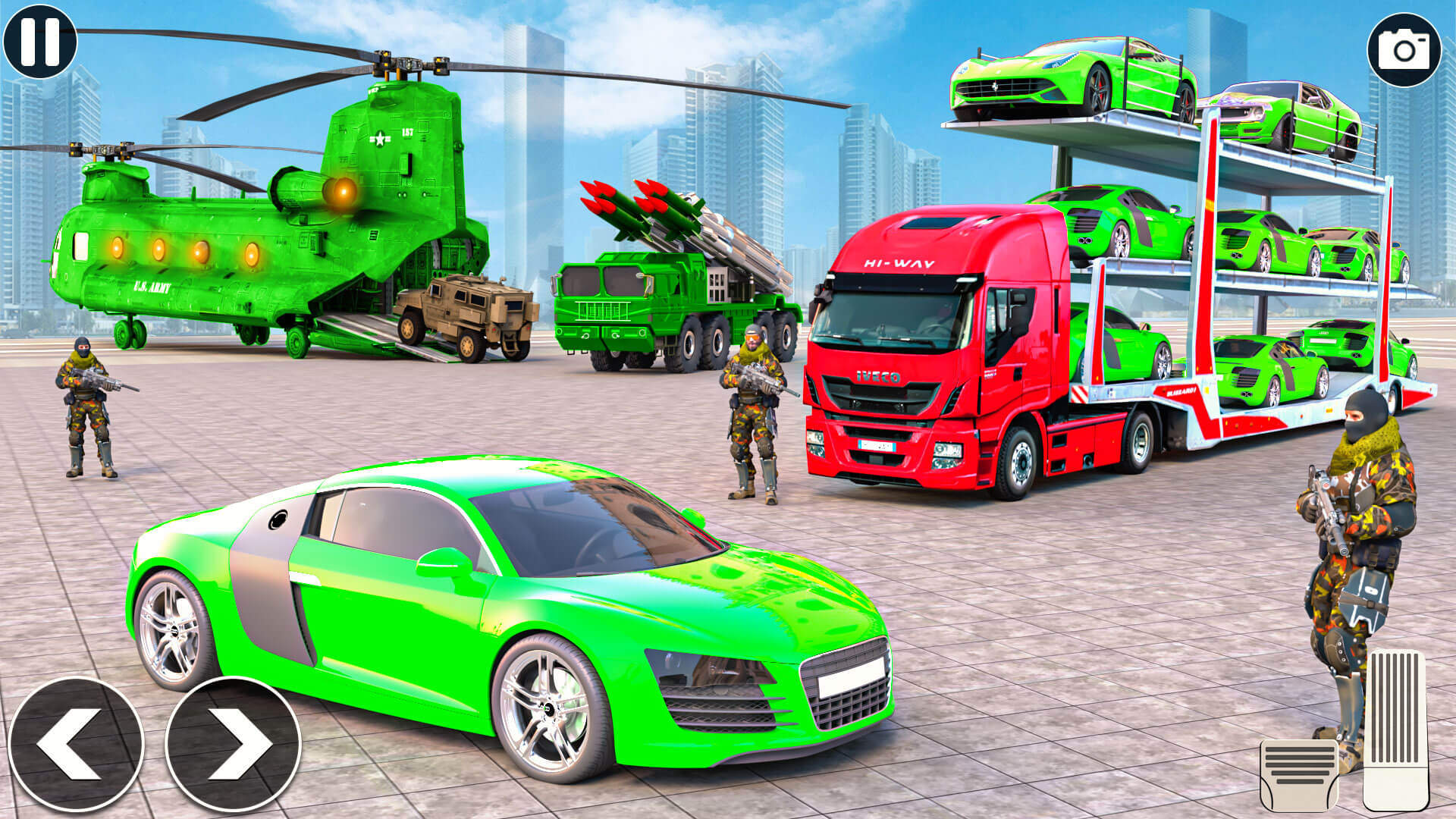 اسکرین شات 7 بازی Army Vehicles Truck Transport