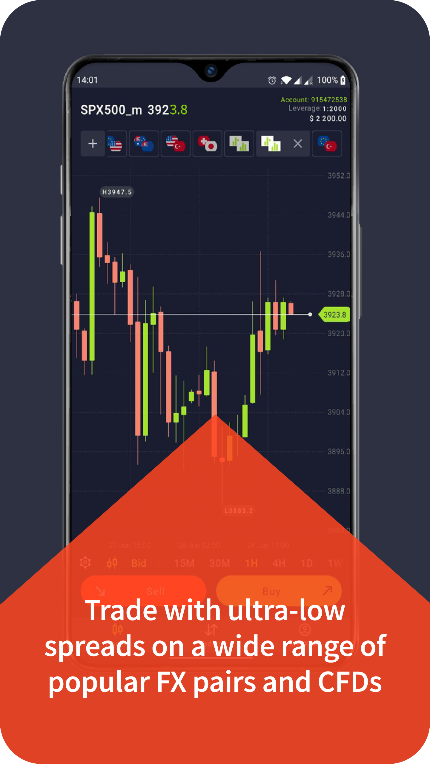 اسکرین شات 5 برنامه FXTM Trader - Forex Trading