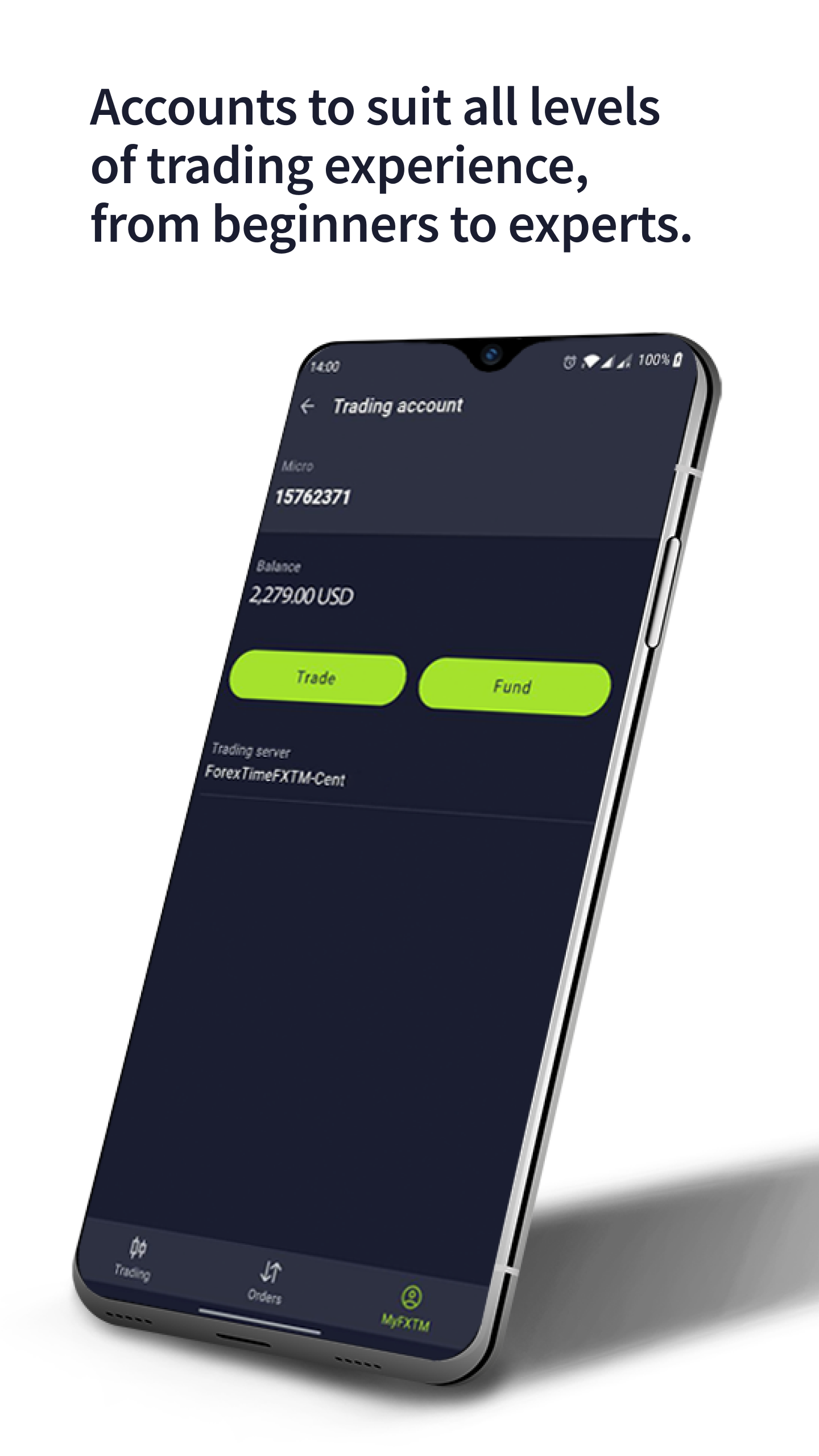 اسکرین شات 4 برنامه FXTM Trader - Forex Trading