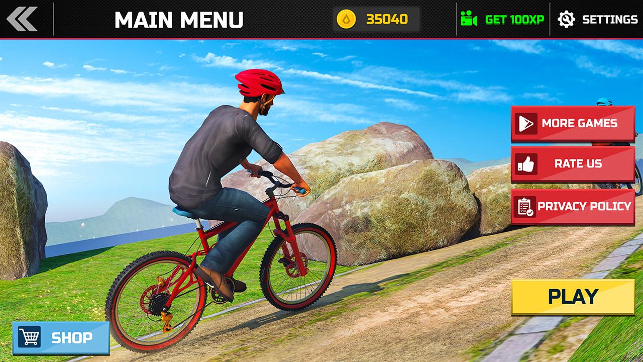 اسکرین شات برنامه Offroad Bicycle BMX Riding 5