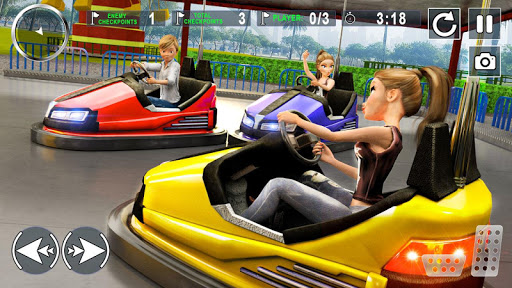 اسکرین شات 2 برنامه Bumper Car Smash Racing Arena