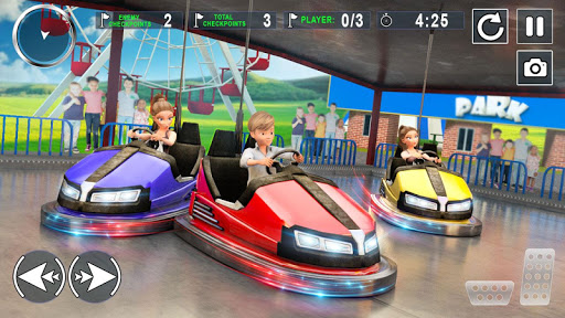 اسکرین شات 1 برنامه Bumper Car Smash Racing Arena