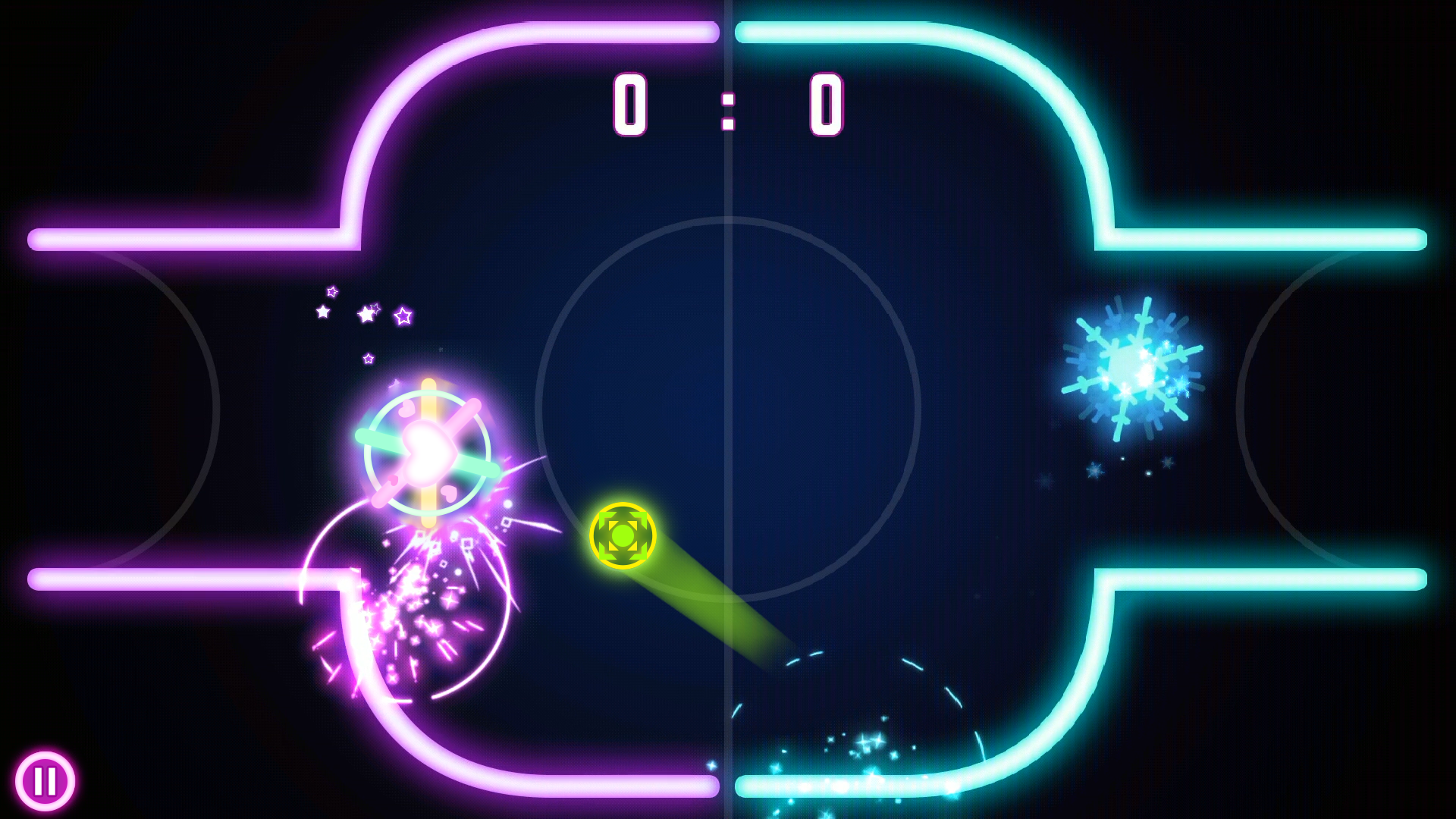 اسکرین شات 7 بازی Neon Hockey
