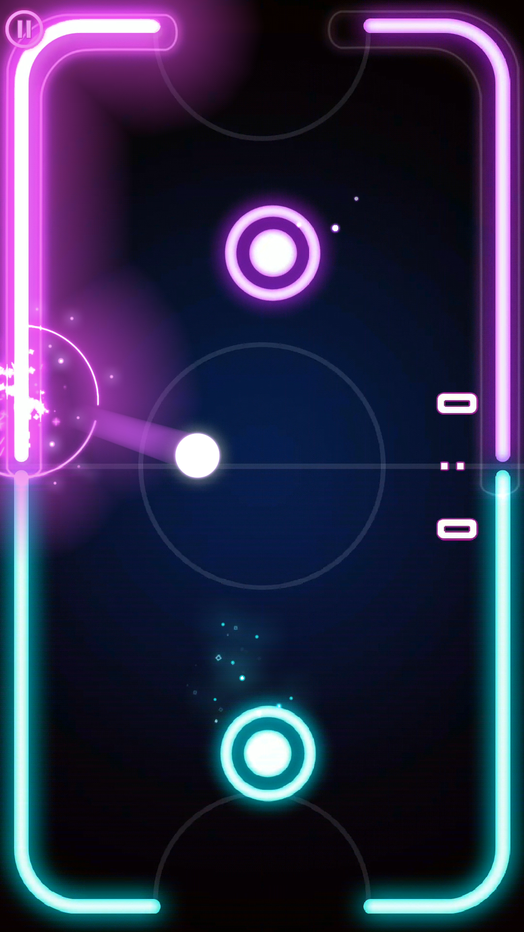 اسکرین شات 1 بازی Neon Hockey
