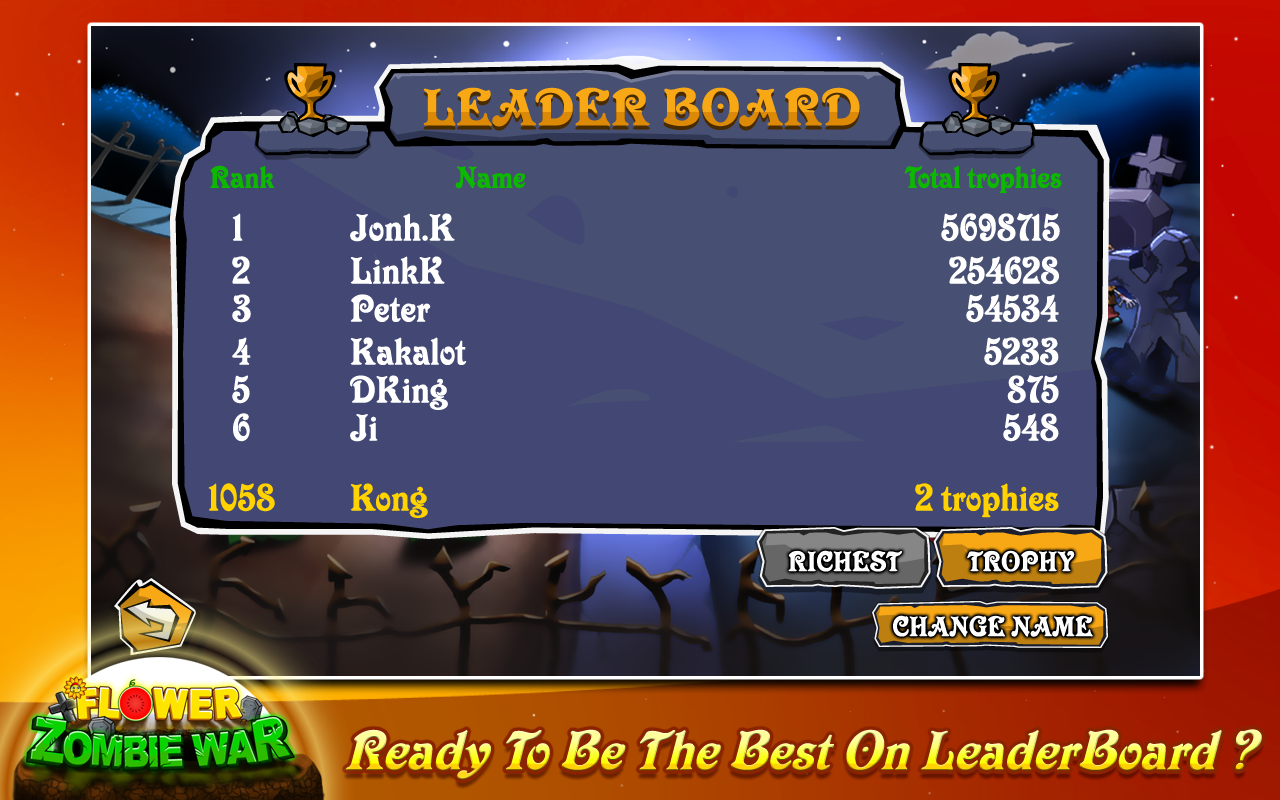 اسکرین شات 4 بازی Flower Zombie War