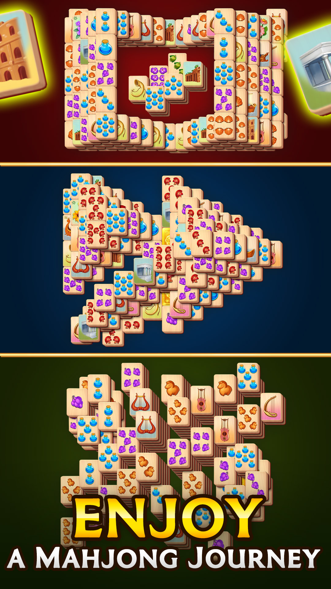 اسکرین شات 3 بازی Emperor of Mahjong Tile Match