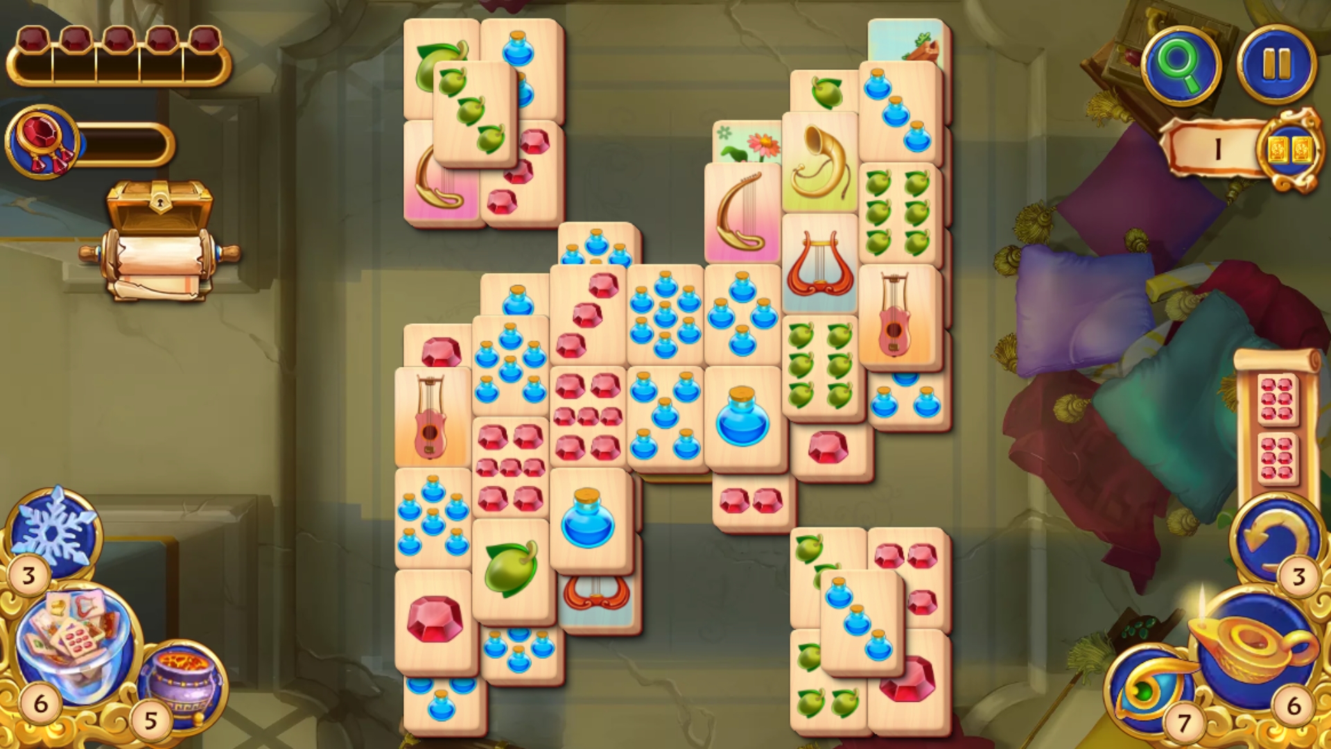 اسکرین شات 8 بازی Emperor of Mahjong Tile Match