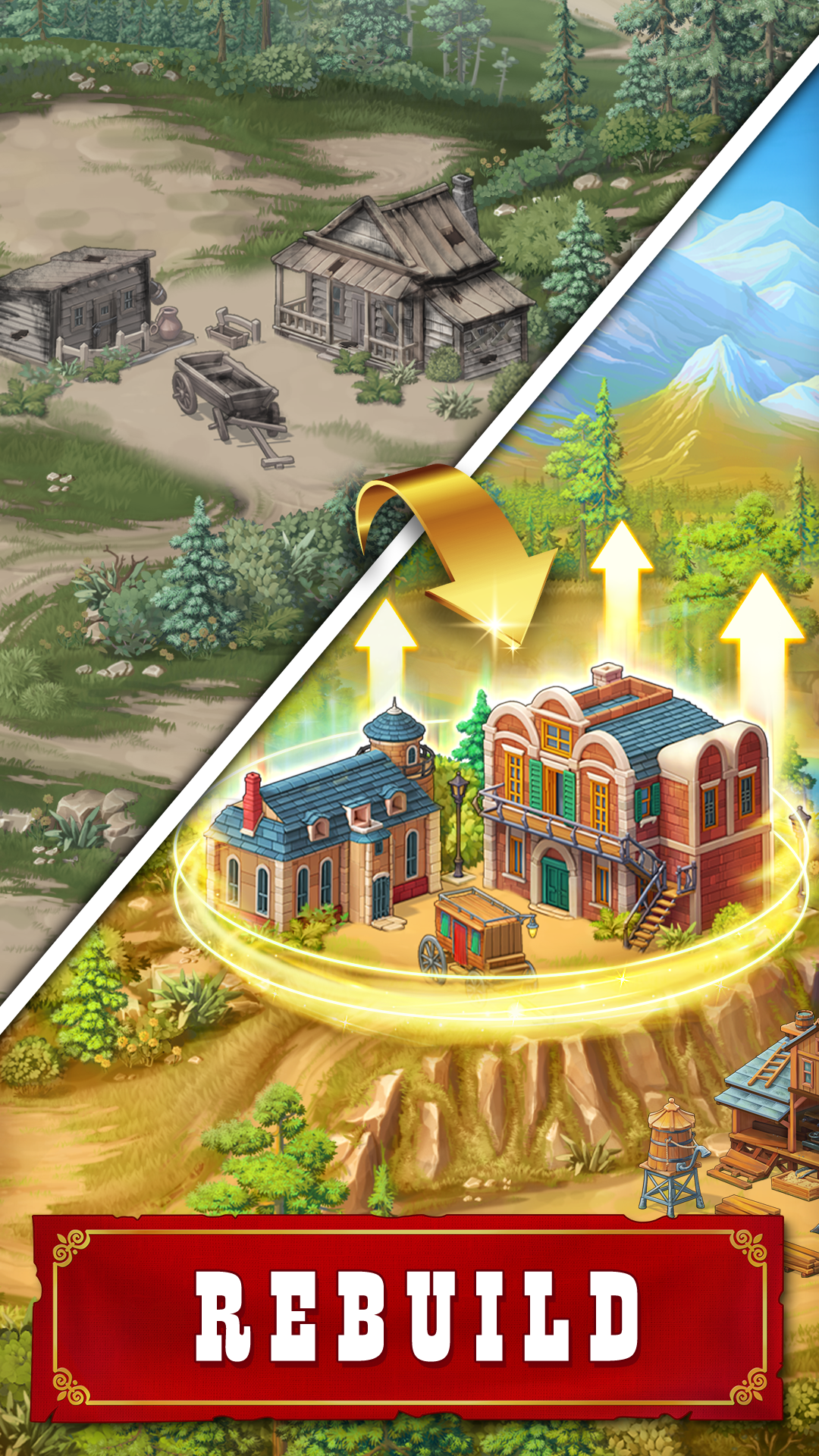 اسکرین شات 2 بازی Jewels of the Wild West・Match3