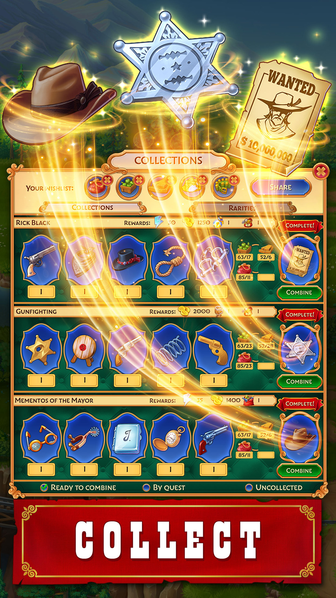 اسکرین شات 5 بازی Jewels of the Wild West・Match3