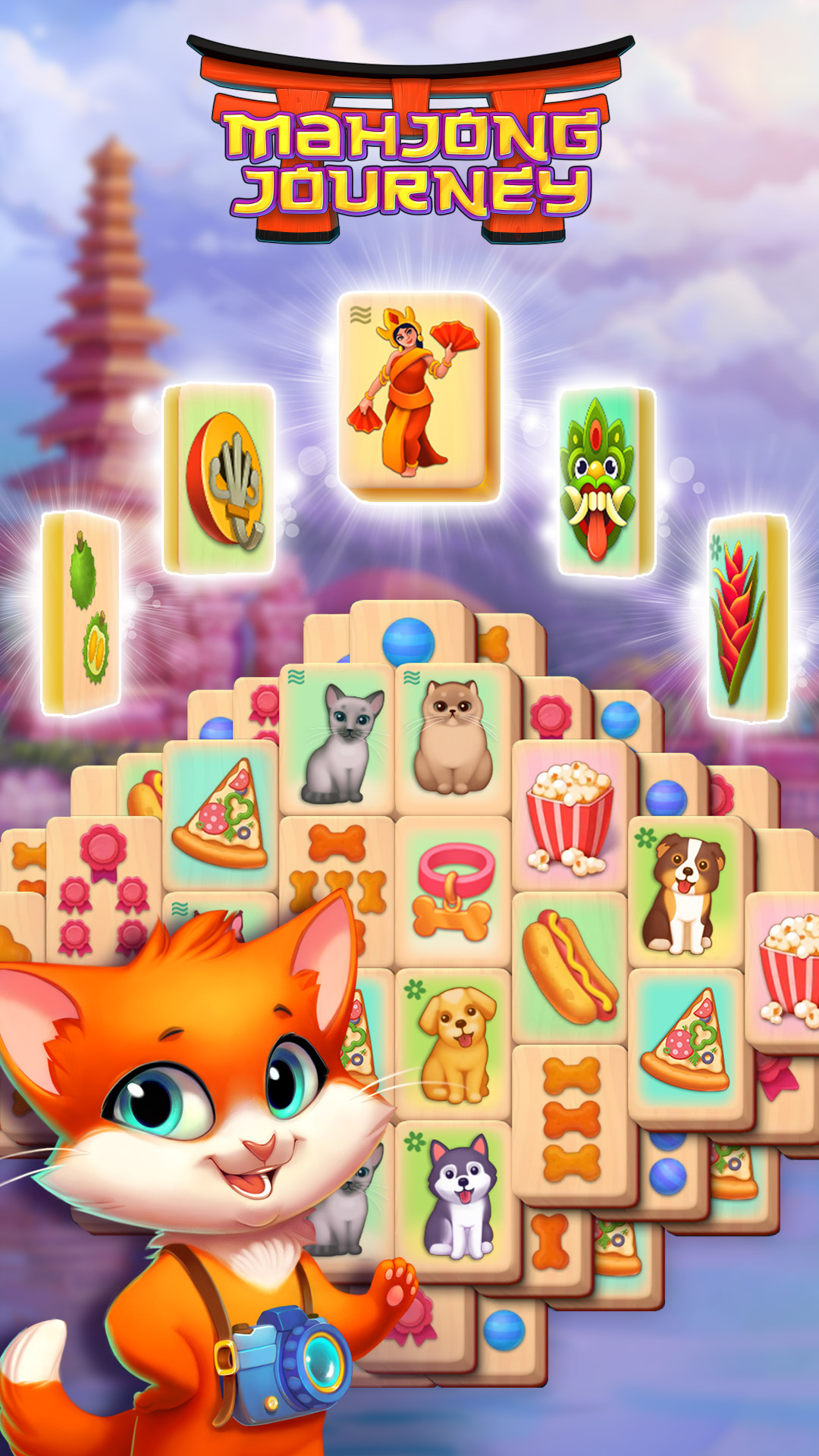 اسکرین شات 1 بازی Mahjong Journey: Tile Match
