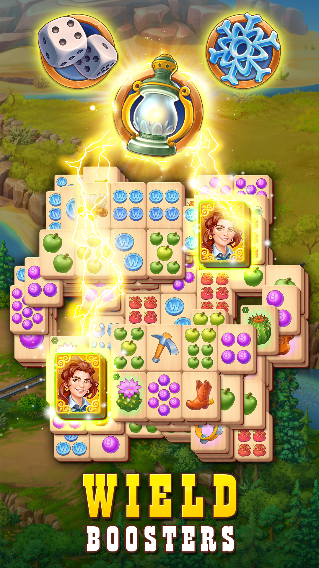 اسکرین شات 2 بازی Sheriff of Mahjong: Tile Match
