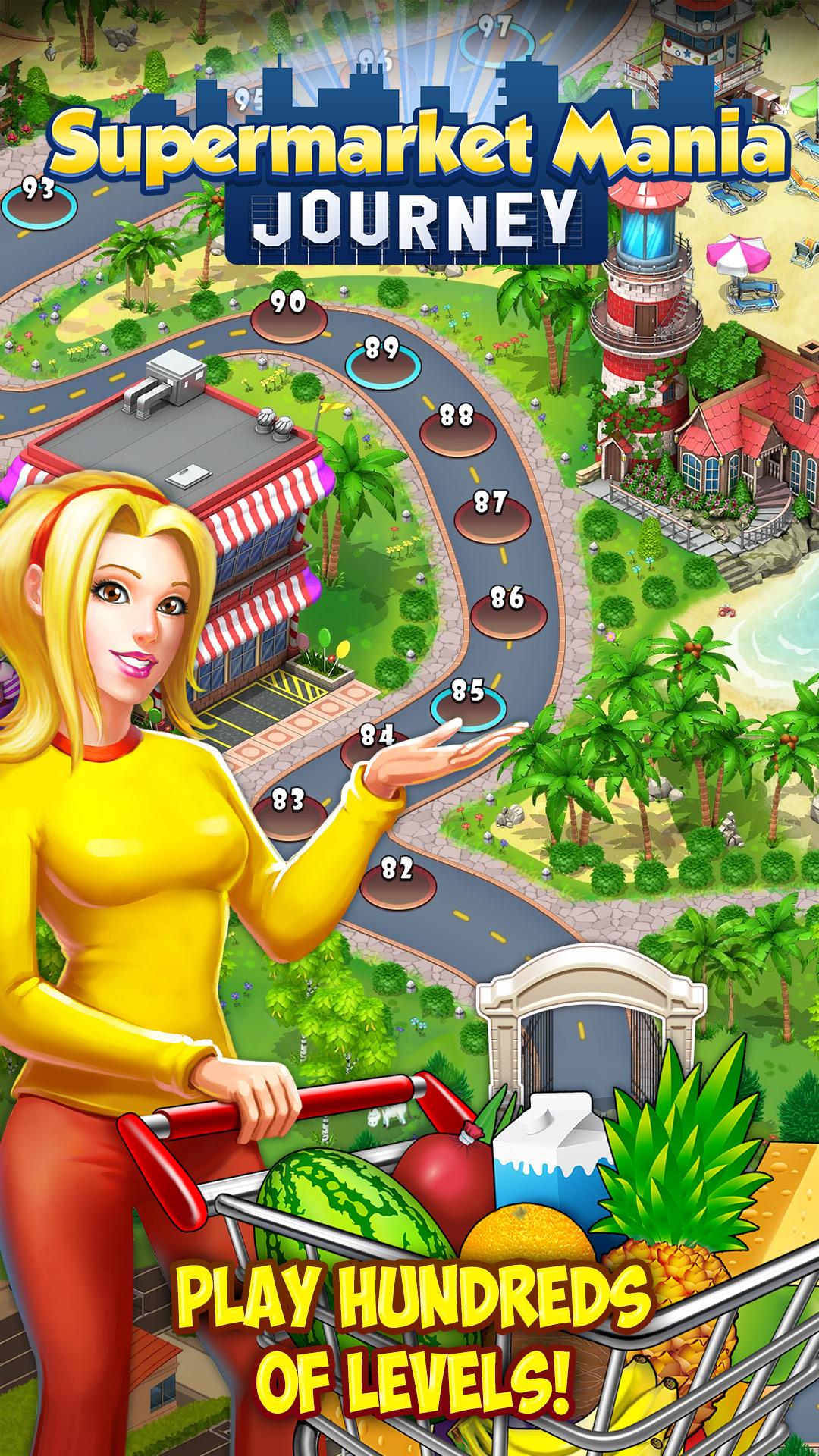 اسکرین شات 1 بازی Supermarket Mania Journey