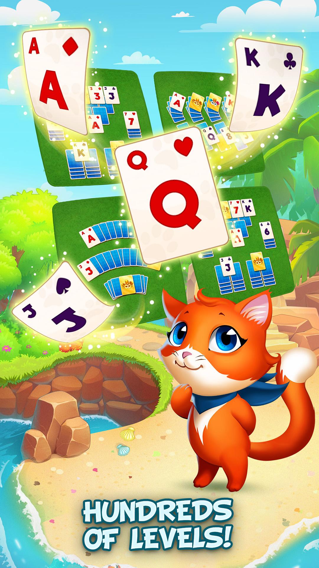 اسکرین شات 1 بازی Solitaire Tour: Tripeaks Game