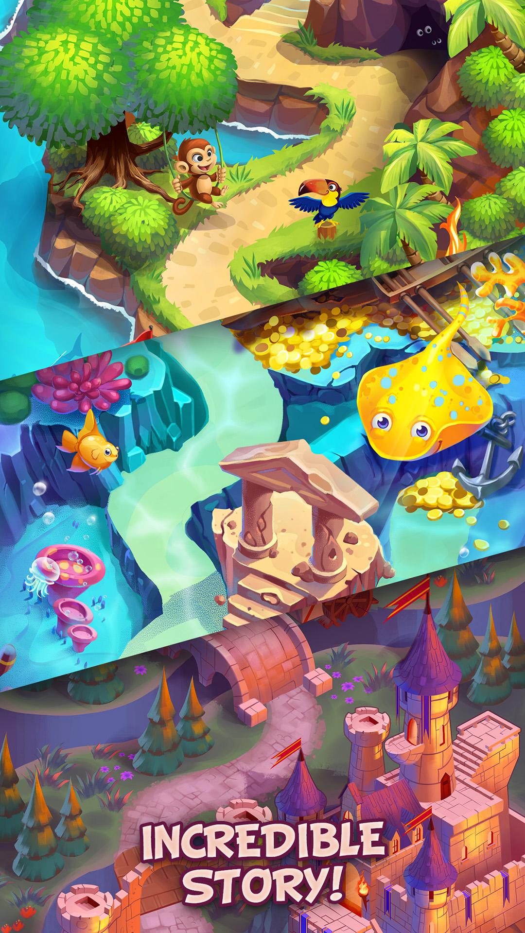 اسکرین شات 2 بازی Solitaire Tour: Tripeaks Game