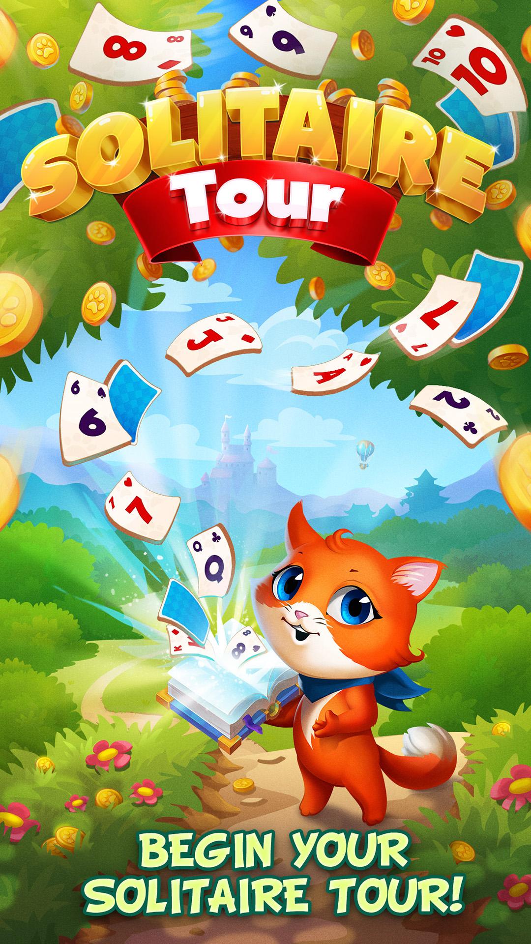 اسکرین شات 5 بازی Solitaire Tour: Tripeaks Game