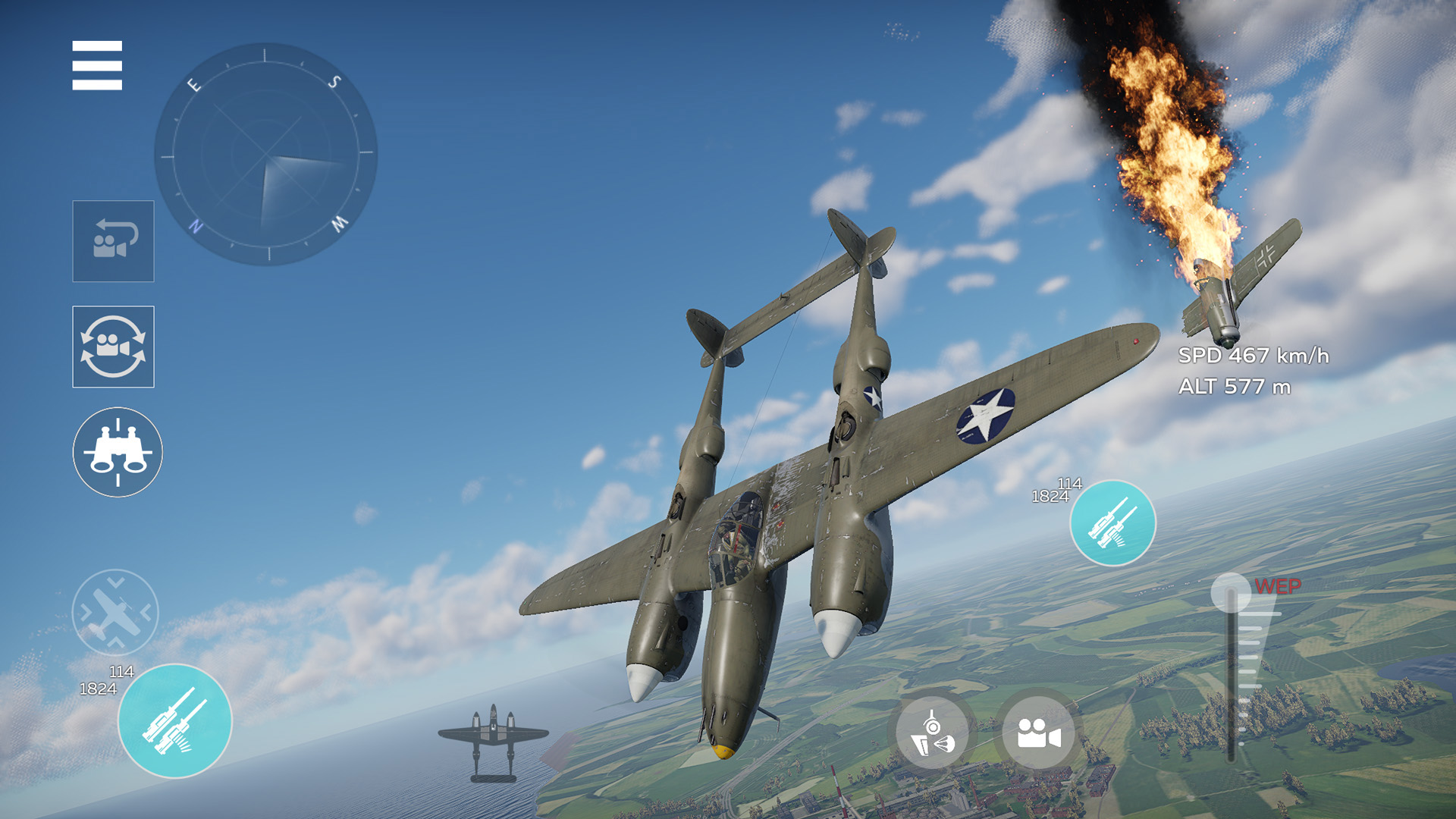 اسکرین شات 7 بازی War Thunder Mobile