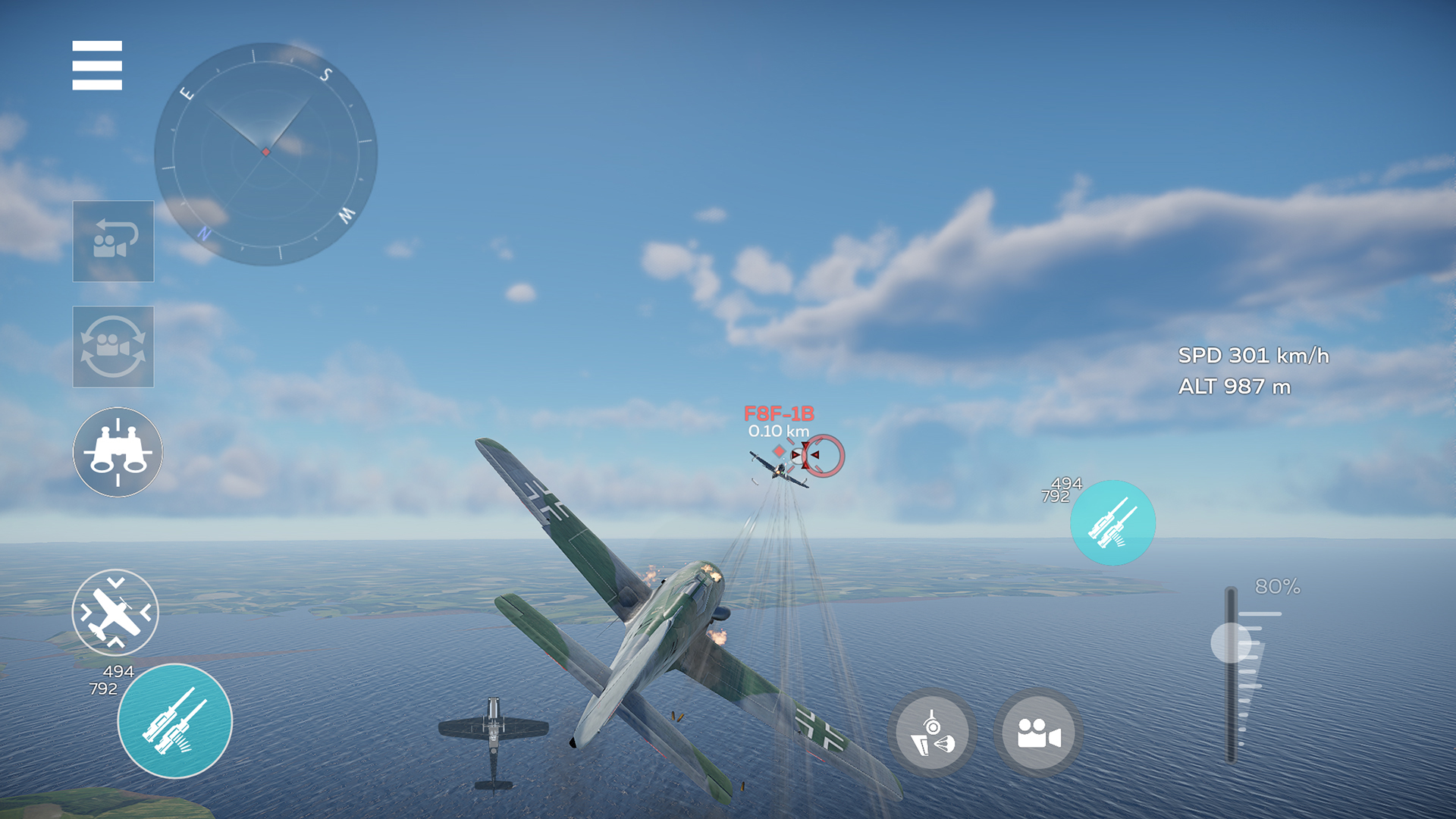 اسکرین شات 1 بازی War Thunder Mobile