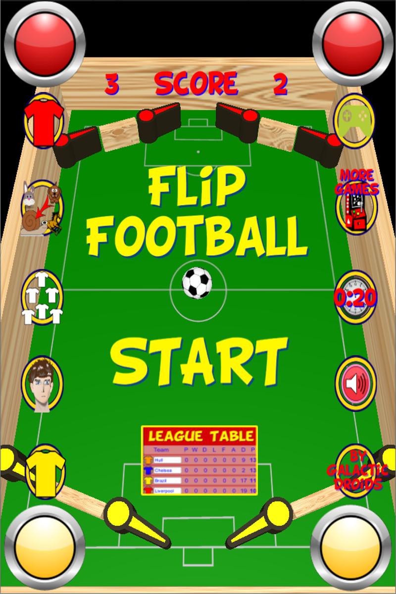 اسکرین شات 5 بازی Flip Football, Flip Soccer