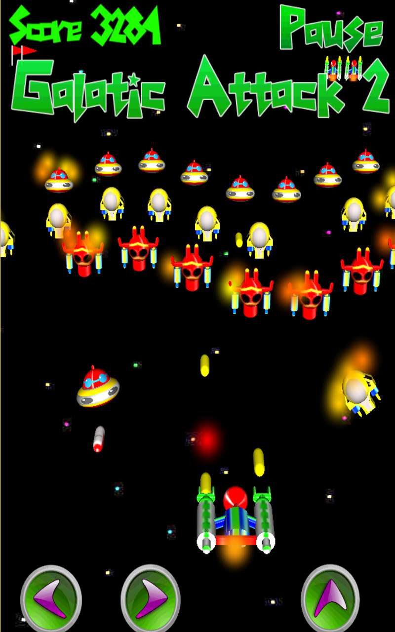 اسکرین شات 1 بازی Galactic Attack 2