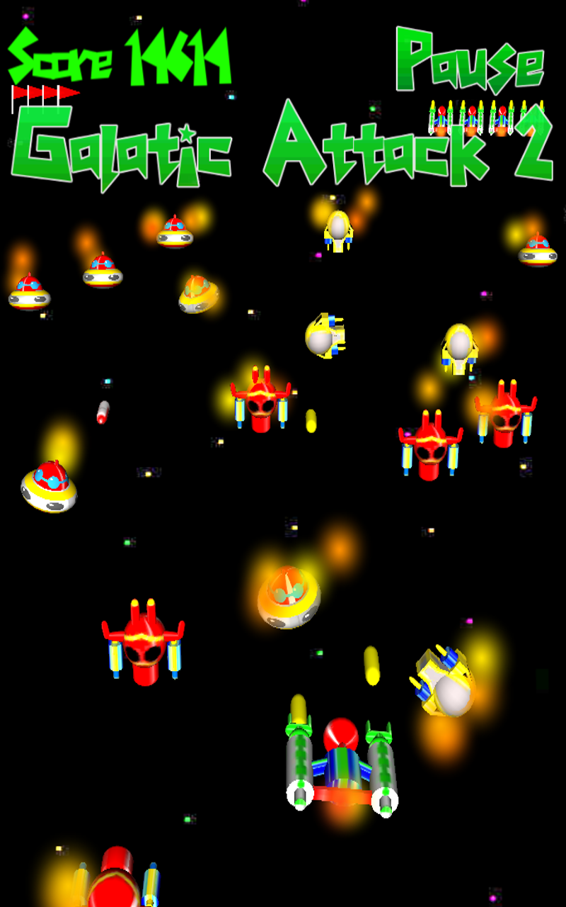 اسکرین شات 5 بازی Galactic Attack 2