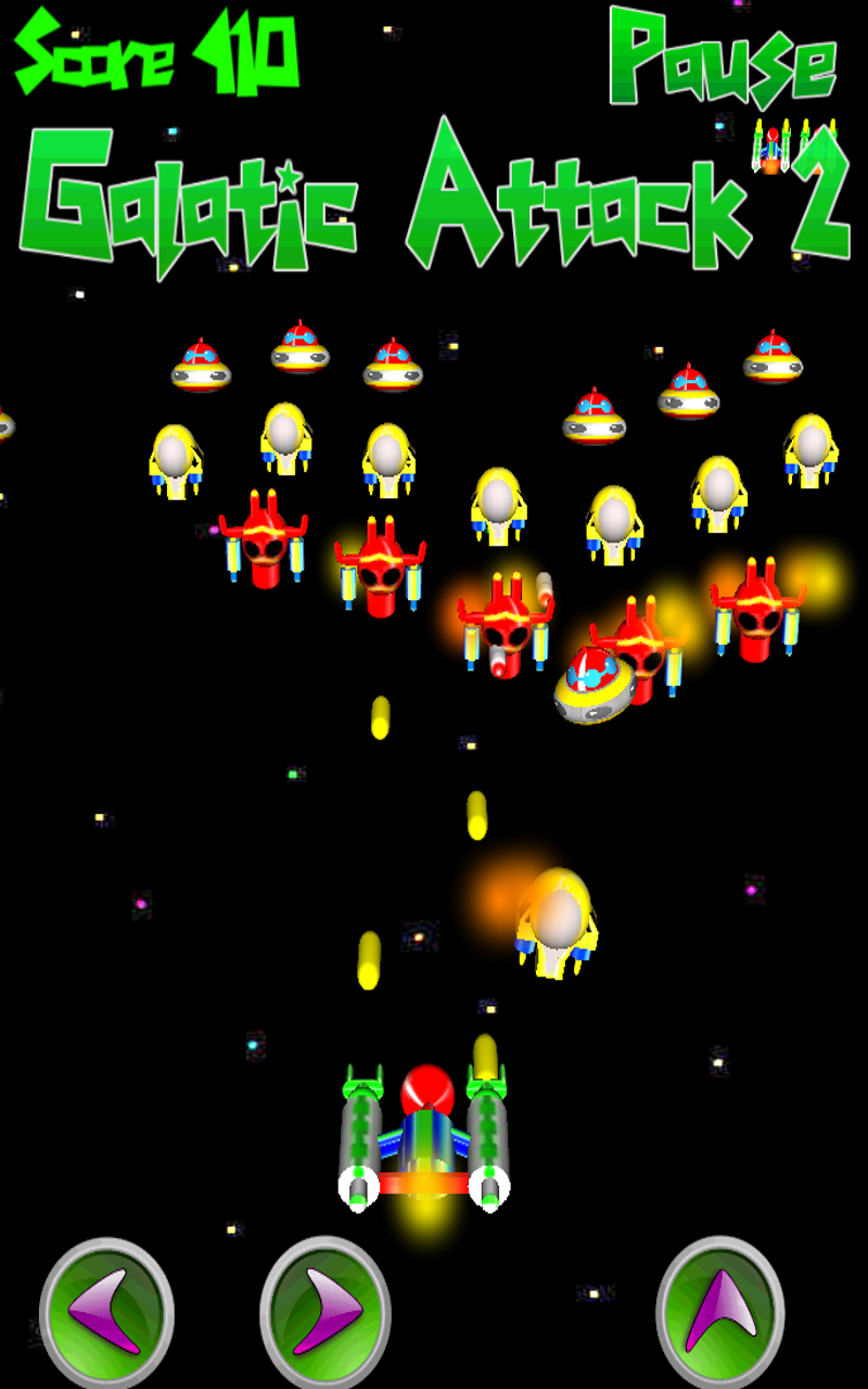 اسکرین شات 2 بازی Galactic Attack 2