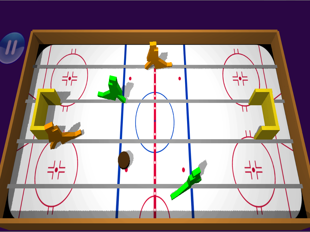 اسکرین شات 4 بازی Table Ice Hockey 3d