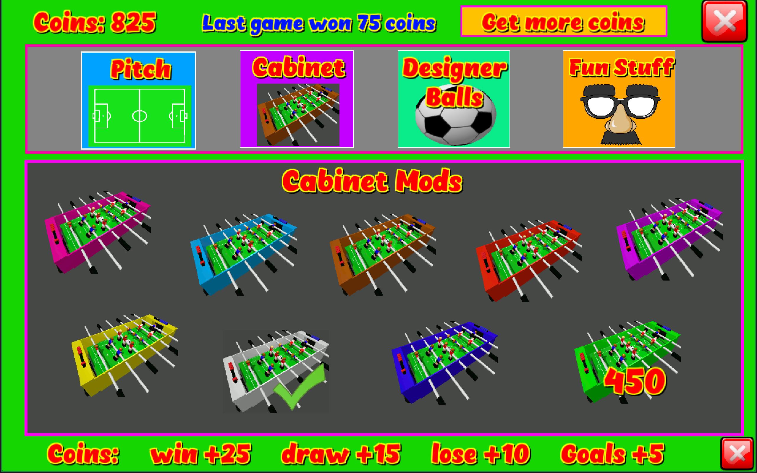 اسکرین شات 4 بازی Table Football, Soccer 3D