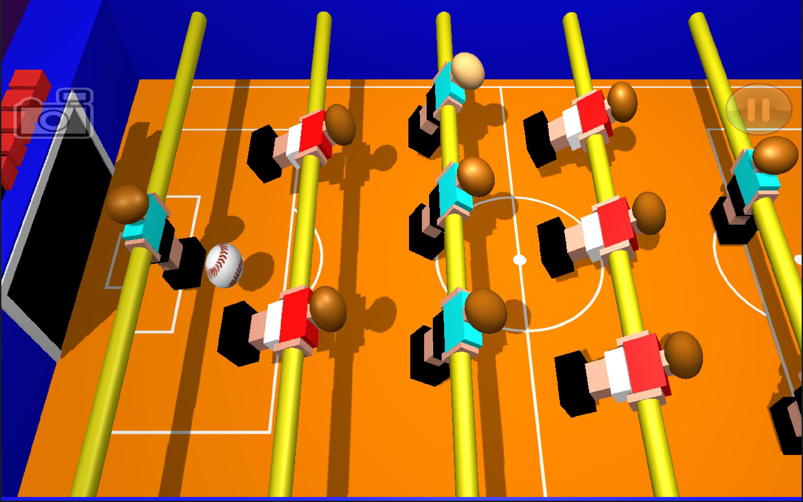 اسکرین شات 5 بازی Table Football, Soccer 3D